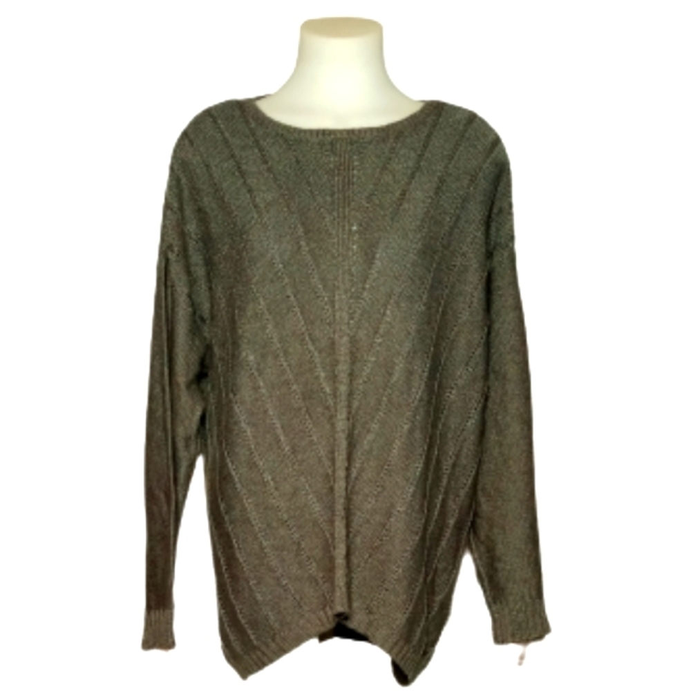 Cato Gray Pullover Sweater Sz 22/24W